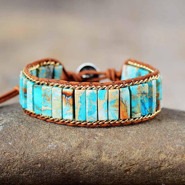 Spirit Turquoise Lapis Energy Bracelet-Your Soul Place